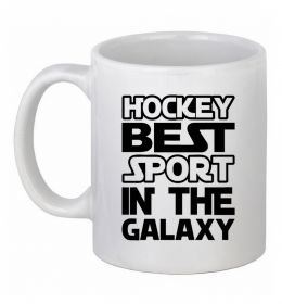 Чашка керамічна Hockey best sport