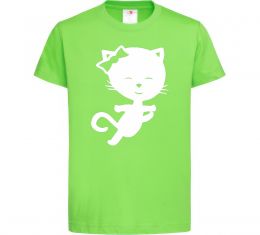 Детская футболка Stretching cat