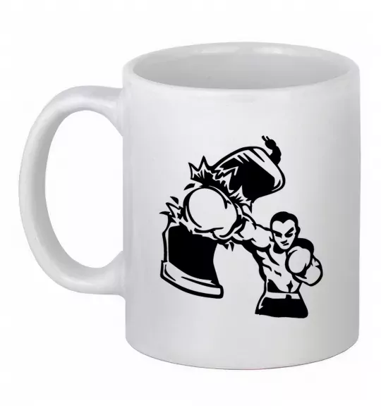 Чашка керамическая Розрив груші Белый фото