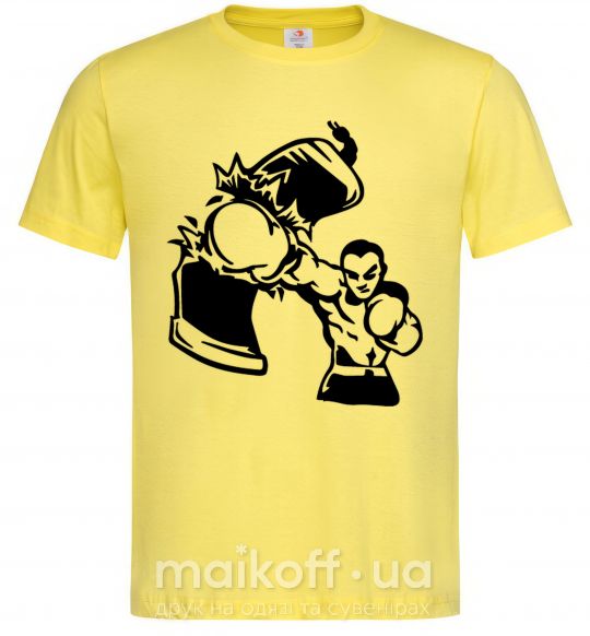 Мужская футболка Разрыв груши Лимонный фото
