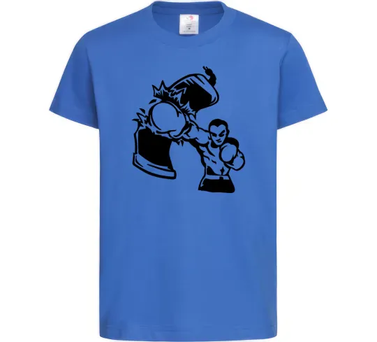 Дитяча футболка Розрив груші Яскраво-синій фото