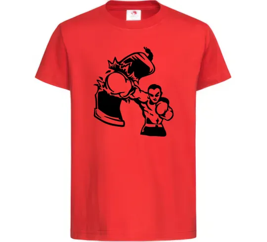 Дитяча футболка Розрив груші Червоний фото