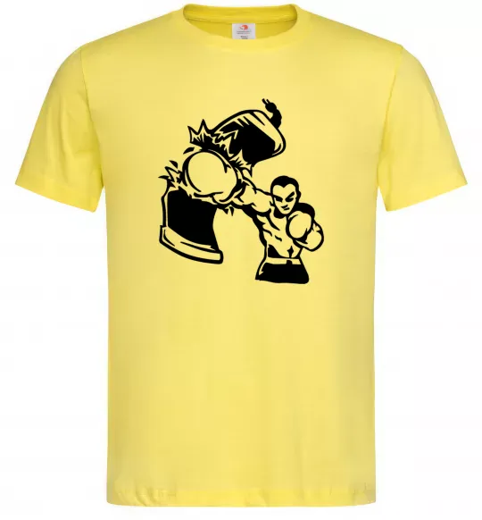 Мужская футболка Розрив груші Лимонный фото