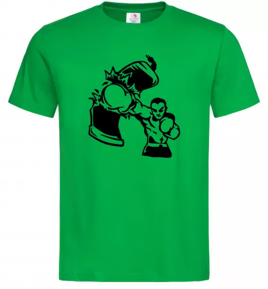 Мужская футболка Розрив груші Зеленый фото