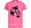 Детская футболка Разрыв груши Ярко-розовый фото