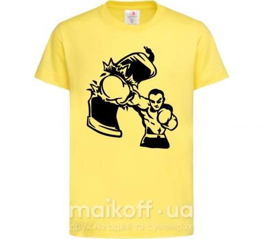 Детская футболка Разрыв груши Лимонный фото