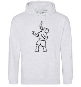 Мужская толстовка (худи) Слон боксер Мужская толстовка (худи) Слон боксер