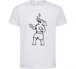 Детская футболка Слон боксер Детская футболка Слон боксер
