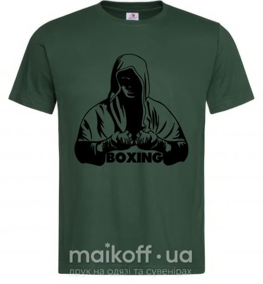 Чоловіча футболка Boxing Темно-зелений фото