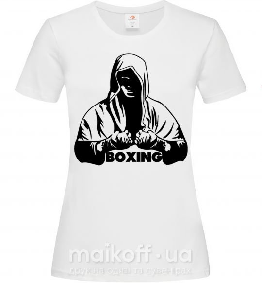 Жіноча футболка Boxing Білий фото
