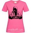 Жіноча футболка Boxing Яскраво-рожевий фото