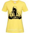 Жіноча футболка Boxing Лимонний фото