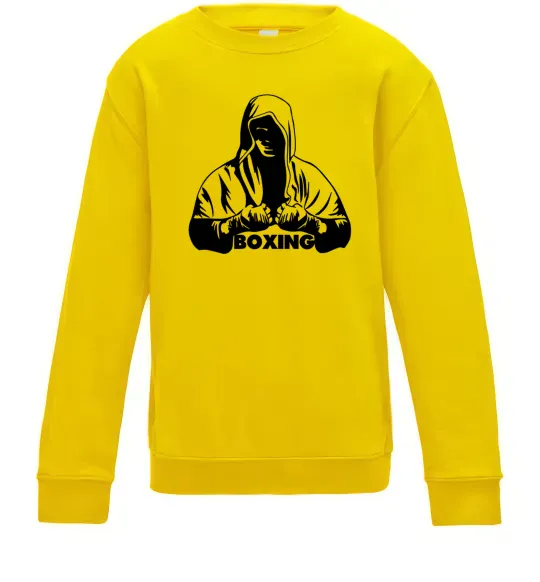 Детский Свитшот Boxing Солнечно желтый фото