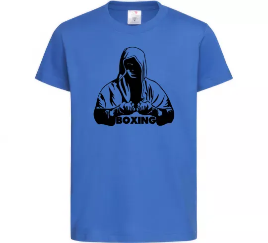 Дитяча футболка Boxing Яскраво-синій фото