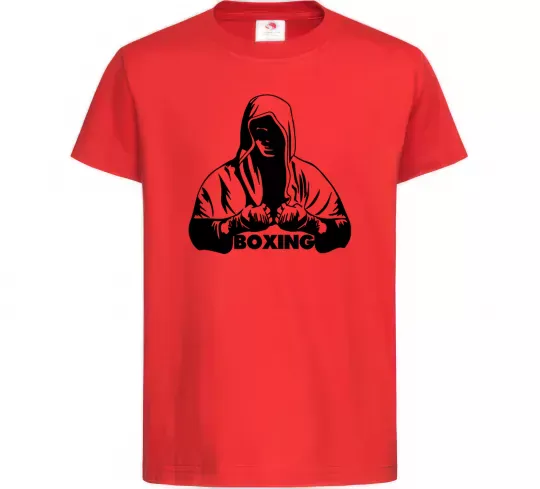 Дитяча футболка Boxing Червоний фото