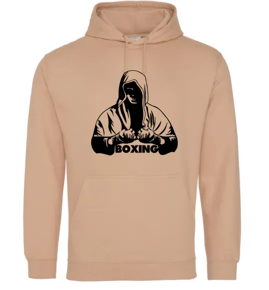 Чоловіча толстовка (худі) Boxing Пісочний фото
