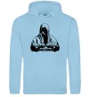 Чоловіча толстовка (худі) Boxing Блакитний фото