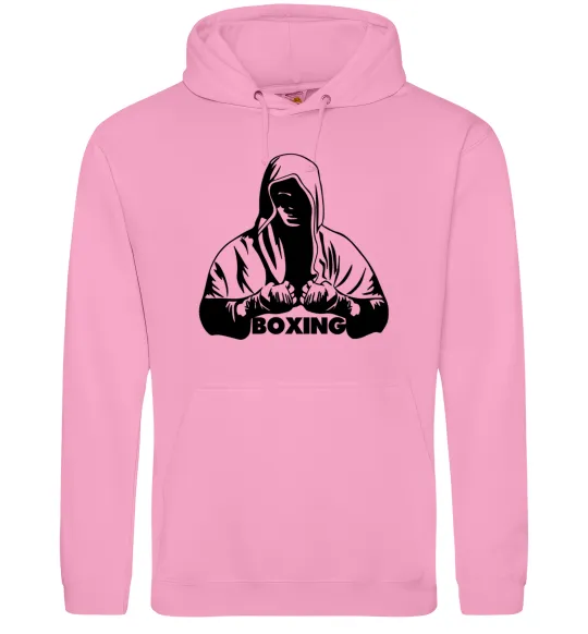 Женская толстовка (худи) Boxing Розовый фото