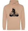 Женская толстовка (худи) Boxing Песочный Женская толстовка (худи) Boxing Песочный фото