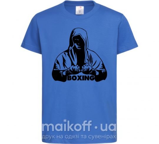 Детская футболка Boxing Ярко-синий фото