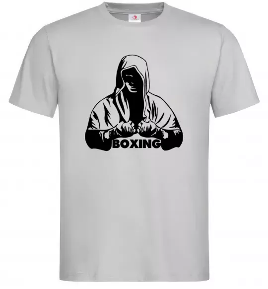 Мужская футболка Boxing Серый фото