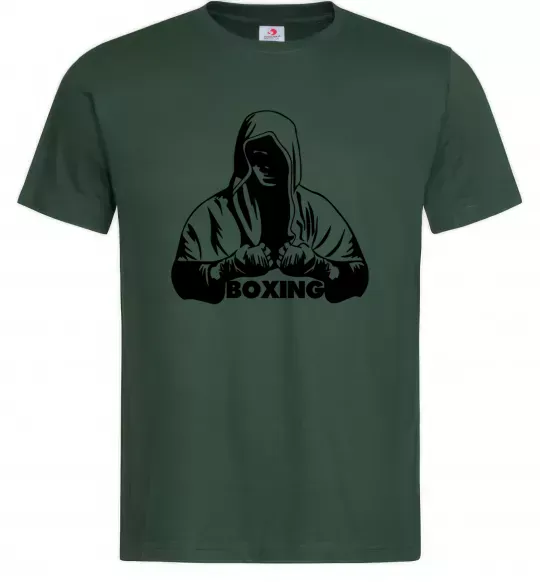 Мужская футболка Boxing Темно-зеленый фото
