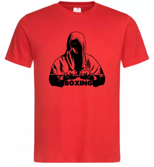 Мужская футболка Boxing Красный фото