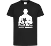 Дитяча футболка Boxing man Чорний фото