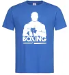 Мужская футболка Boxing man Ярко-синий Мужская футболка Boxing man Ярко-синий фото