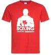 Мужская футболка Boxing man Красный Мужская футболка Boxing man Красный фото