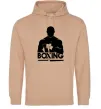 Чоловіча толстовка (худі) Boxing man Пісочний фото