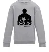 Детский Свитшот Boxing man Серый меланж фото