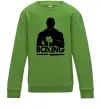 Детский Свитшот Boxing man Лаймовый фото