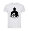 Детская футболка Boxing man Белый фото