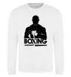 Свитшот Boxing man Белый фото