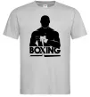 Мужская футболка Boxing man Серый Мужская футболка Boxing man Серый фото