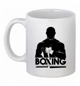 Чашка керамическая Boxing man
