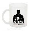 Чашка стеклянная Boxing man Фроузен фото