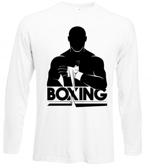 Реглан Boxing man Білий фото