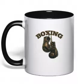 Чашка с цветной ручкой Розрив груші Солнечно желтый фото