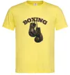 Чоловіча футболка Перчатки бокс Лимонний фото