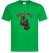 Чоловіча футболка Перчатки бокс Зелений фото
