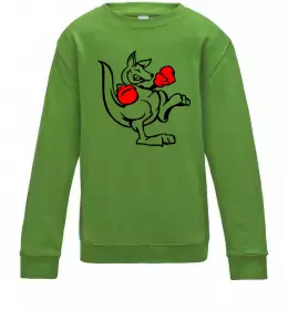 Дитячий світшот Boxing рукавиці та груша Чорний фото