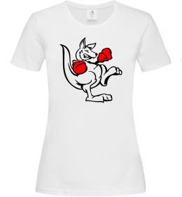 Жіноча футболка Кенгуру боксер