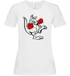 Жіноча футболка Кенгуру боксер Білий Жіноча футболка Кенгуру боксер Білий фото