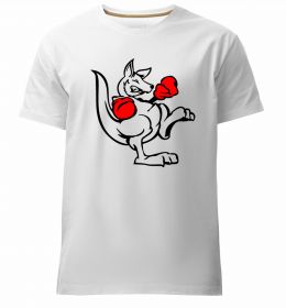 Чоловіча преміум футболка Кенгуру боксер Чоловіча преміум футболка Кенгуру боксер