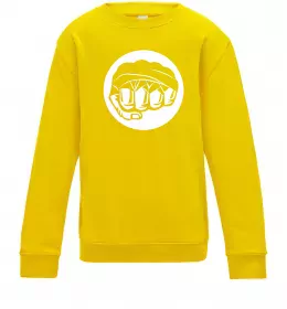 Детский Свитшот Еволюція тхеквондо Солнечно желтый фото Детский Свитшот Еволюція тхеквондо Солнечно желтый фото