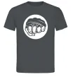 Мужская футболка Кулак боксер Графит фото