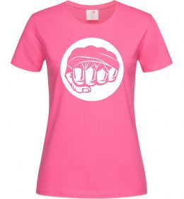 Жіноча футболка Кулак боксер