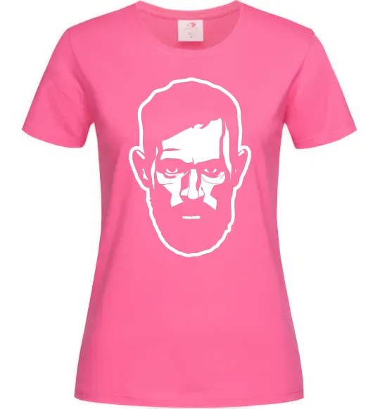 Женская футболка McGregor Ярко-розовый фото